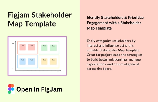 Free Stakeholder Map Template Free Stakeholder Map Template