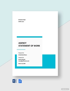 Agency Statement Template
