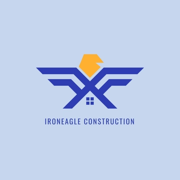 Free Construction Eagle Logo to Edit Online