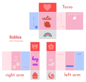 Free Cute Roblox Shirt Template to Edit Online