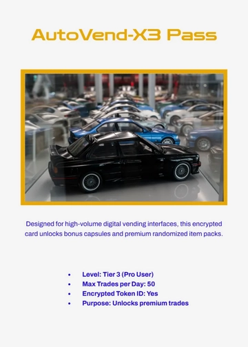 Free Trading Vending Machine Car Template to Edit Online