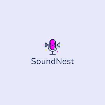 Free Neon Podcast Logo to Edit Online