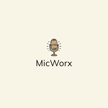 Free Hand-Drawn Podcast Logo to Edit Online