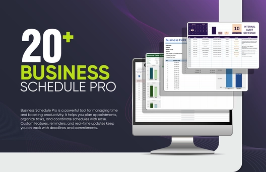 20+ Business Schedule Pro Template Bundle