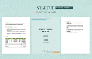 Editable Startup Funding Proposal Template