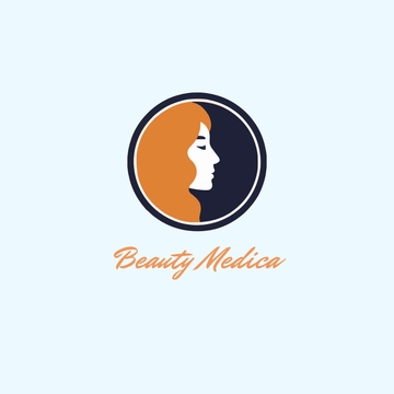Free Negative Space Circle Logo to Edit Online