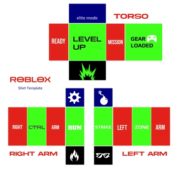Free Roblox Shirt for Boy Template to Edit Online