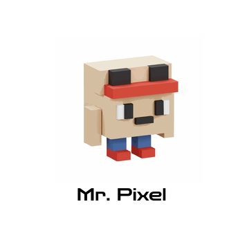 Free Pixel 3d Logo to Edit Online