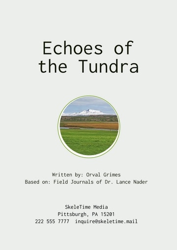 Free Documentary Screenplay Cover Page Template to Edit Online