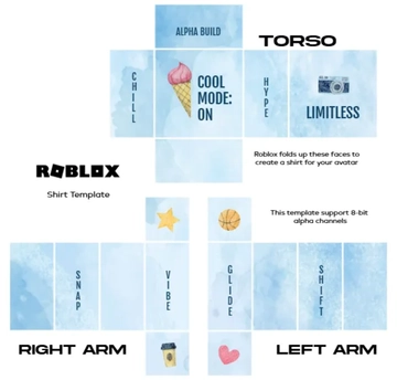 Free Cool Roblox Shirt Template to Edit Online