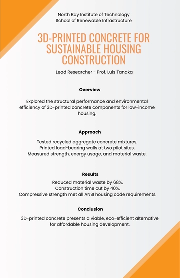 Free  Eye-Catching Research Poster Template to Edit Online