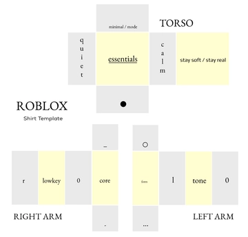 Free Blank Roblox Shirt Template for Teens to Edit Online