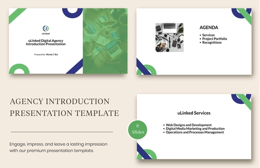 Agency Introduction Presentation Template