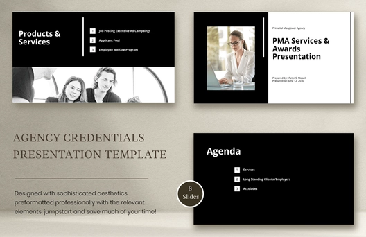 Agency Credentials Presentation Template