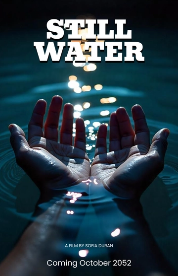 Free Drama Movie Poster Template to Edit Online
