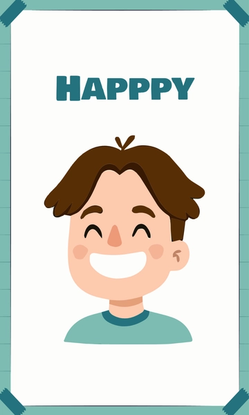 Free Montessori Emotions Flashcard Template to Edit Online