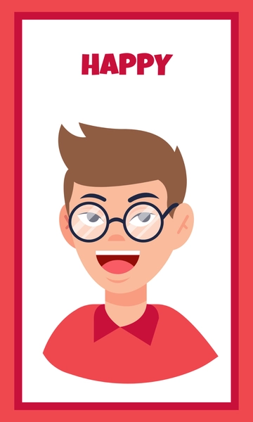Free Emotions Flashcard for Adults Template to Edit Online