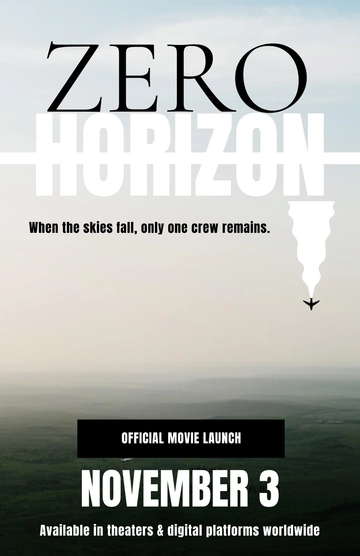 Free Movie Launch Poster Template to Edit Online