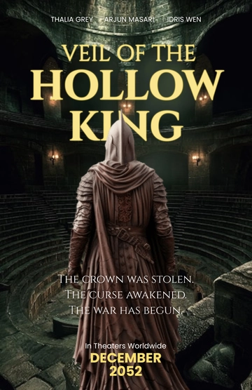 Free Fantasy Movie Poster Template to Edit Online