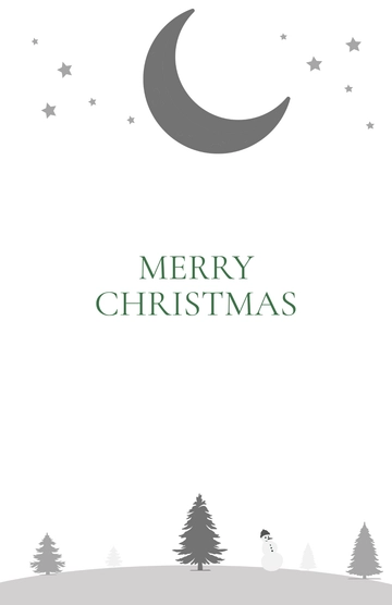 Free White Holiday Background Poster Template to Edit Online