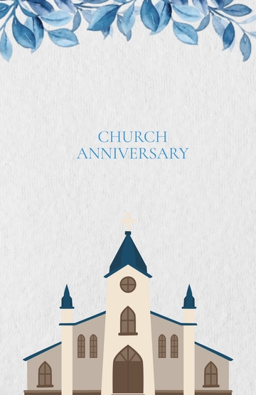 Free Church Background Poster Template to Edit Online