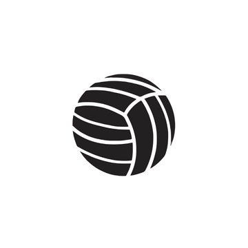 Free Simple Volleyball Icon to Edit Online
