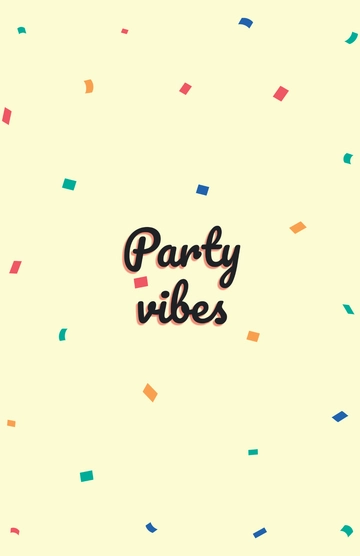 Free Party Background Poster Template to Edit Online
