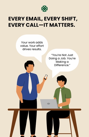 Free Employee Motivational Poster Template to Edit Online