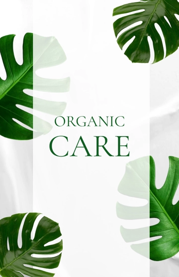 Free Fresh Greens Background Poster Template to Edit Online