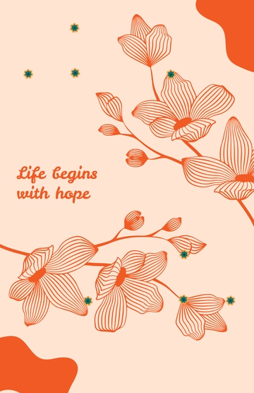 Free Floral Background Poster Design Template to Edit Online