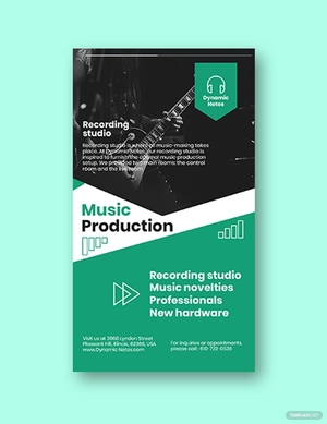 Music Production Instagram Story Template
