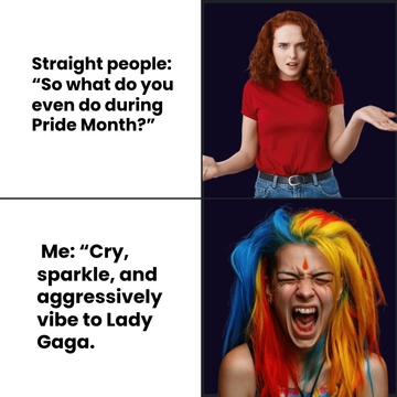 Pride Month Meme Template to Download Pride Month Meme Template to Download