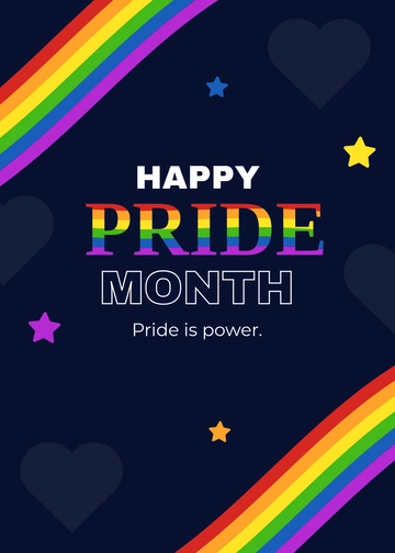 Free Printable Pride Month Template to Edit Online Free Printable Pride Month Template to Edit Online