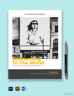 Digital Agency Flyer Template