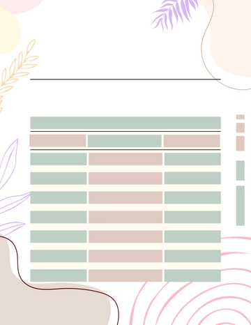 Free Aesthetic Background Planner Layout Template to Edit Online