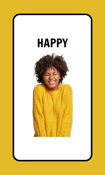 Free Emotions & Facial Expressions Flashcard Template to Edit Online