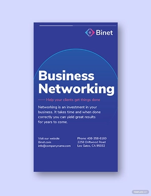Business Networking Instagram Story Template