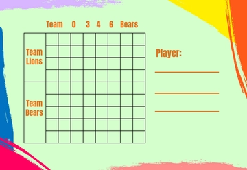 Free Colorful Football Square for Kids Template to Edit Online