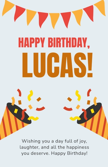 Free Birthday Banner Poster Template to Edit Online