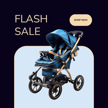 Free Baby Stroller Facebook Marketplace Photo Template to Edit Online