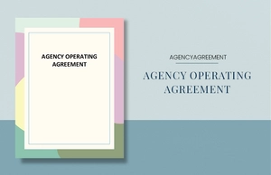 Simple Agency Agreement Template