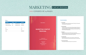 Marketing Startup Proposal Template