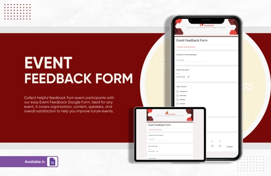 Event Feedback Form Template