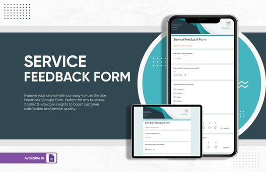 Service Feedback Form Template