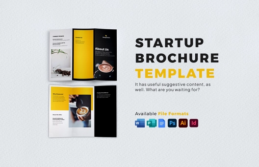 Startup Brochure Template