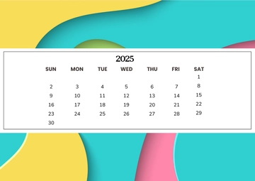Free Colorful November 2025 Weekly Calendar Template to Edit Online