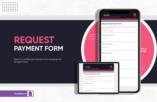 Request Payment Form Template