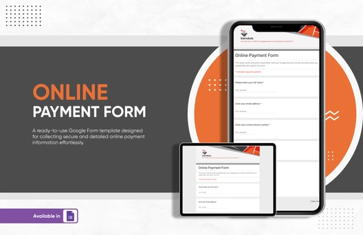 Online Payment Form Template
