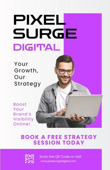 Free Digital Advertising Poster Template to Edit Online