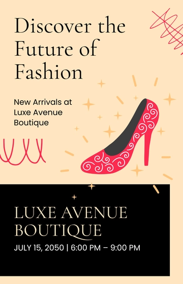 Free Fashion New Arrival Poster Template to Edit Online